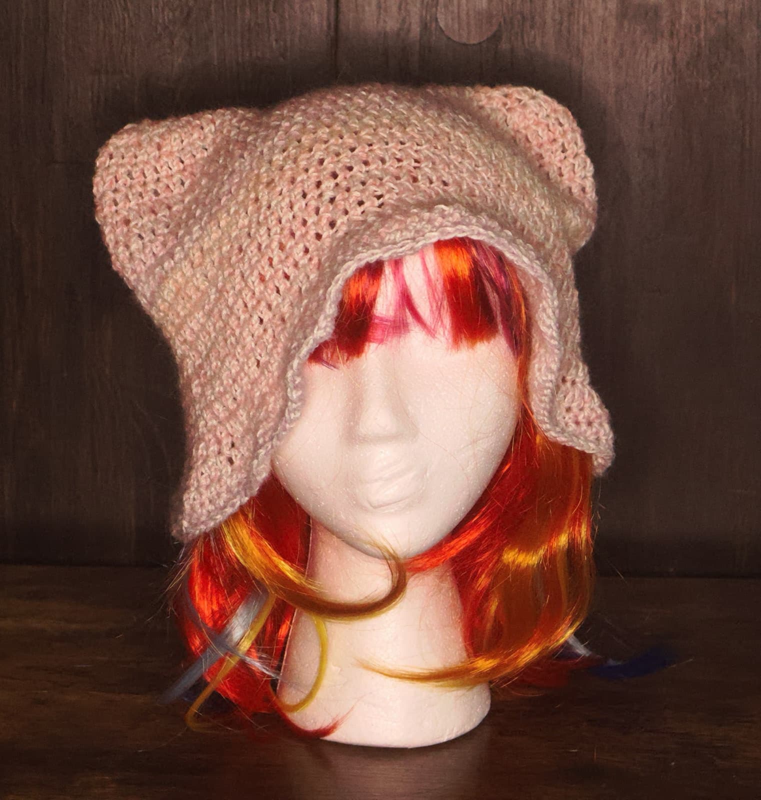 Cotton Candy Kitten Hat